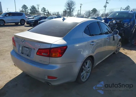 2007 Lexus Is 250 из США, поврежденный, VIN JTHBK262575035376